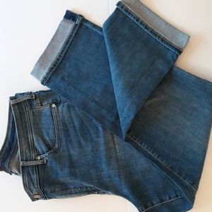 NYDJ MARILYN STRAIGHT CUFFED ANKLE JEANS 18W